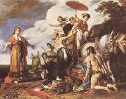 Peter Paul Rubens Odysseus and Nausicaa (mk08) oil painting reproduction